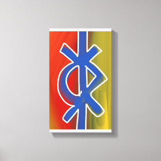 Impressão Em Tela simbolismo abstrato por RRW 2026