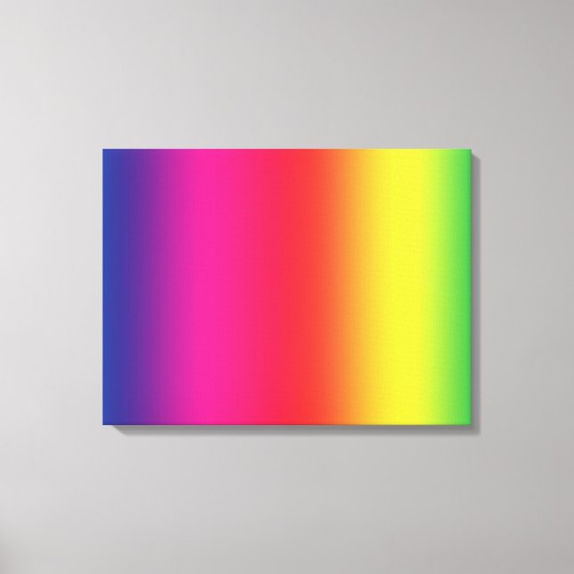 Impressão Em Tela Símbolo de Movimento Social LGBT (Frente)