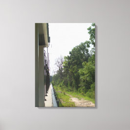 Impressão Em Tela Simetria Industrial e Natural Perfeita