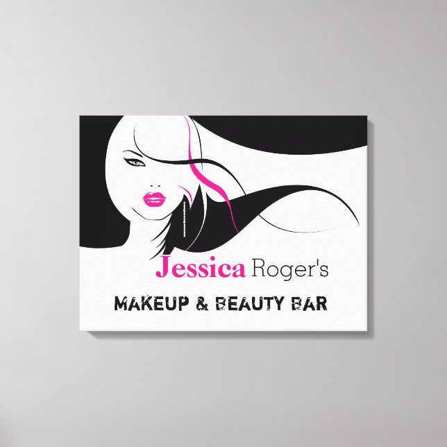 Impressão Em Tela Sinal de empresa personalizável / Wall Art (Frente)