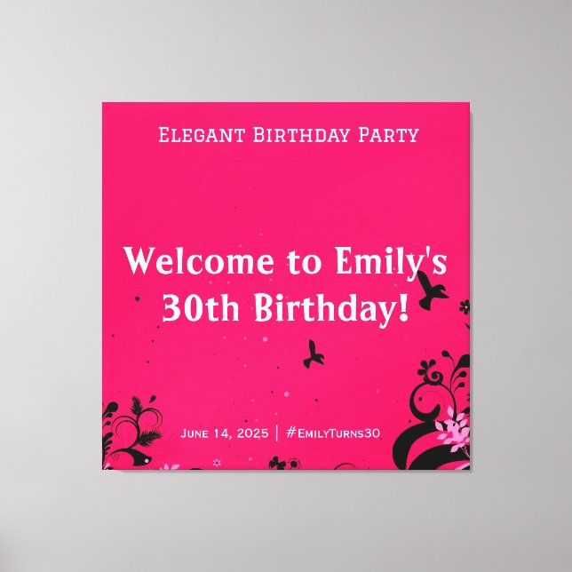 Impressão Em Tela Sinal de Pedestal de Boas-vindas da bolsa mensagei (Frente)