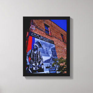 Impressão Em Tela Sinal Nativo Americano