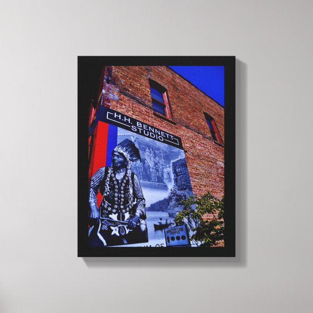 Impressão Em Tela Sinal Nativo Americano (Frente)