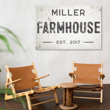 Sinal Rustic Modern Industrial Farmhouse