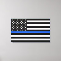Sinalizador Americano Thin Blue Line