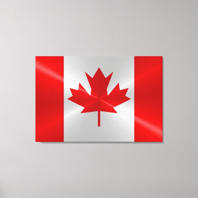 Impressão Em Tela Sinalizador Canadá (Frente)