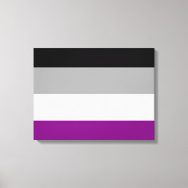 Impressão Em Tela Sinalizador do Orgulho Asexual (Ace) (Asexualidade