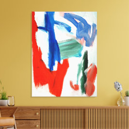 Impressão Em Tela Sinfonia Celestial: Impressão de Tela Abstrata do