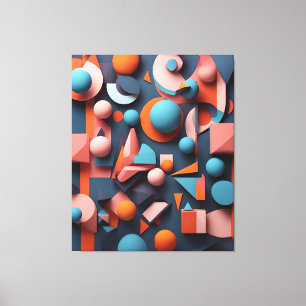 Impressão Em Tela Sinfonia visual