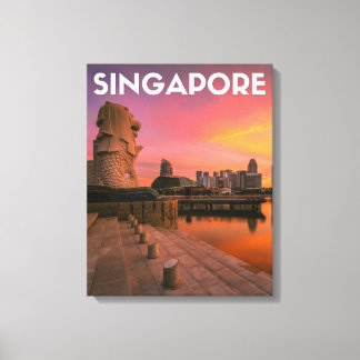 Impressão Em Tela Singapore