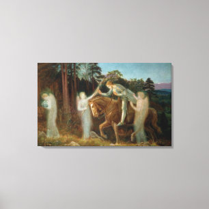 Impressão Em Tela Sir Galahad, c.1894 (óleo na canvas)