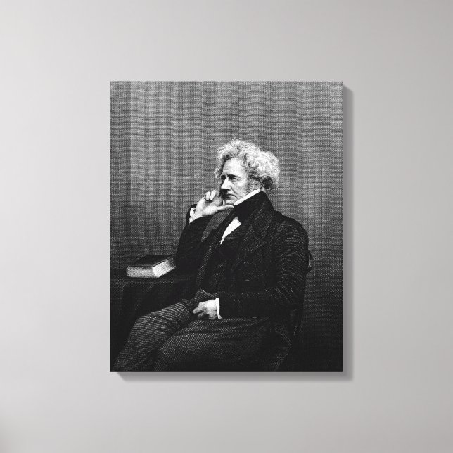 Impressão Em Tela Sir John F.W. Herschel (Frente)