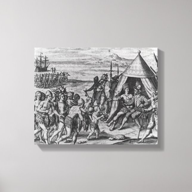 Impressão Em Tela Sir Walter Raleigh (Frente)