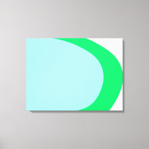 Impressão Em Tela site de logotipo de adição de cores aquáticas pers