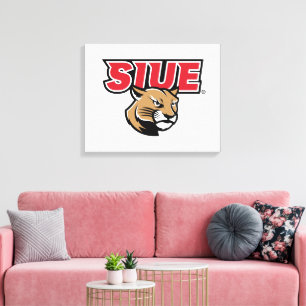 Impressão Em Tela SIUE Cougars