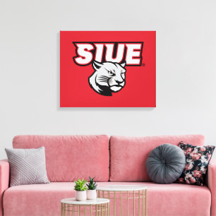 Impressão Em Tela SIUE Cougars