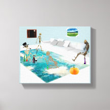 Skeleton Halloween Party