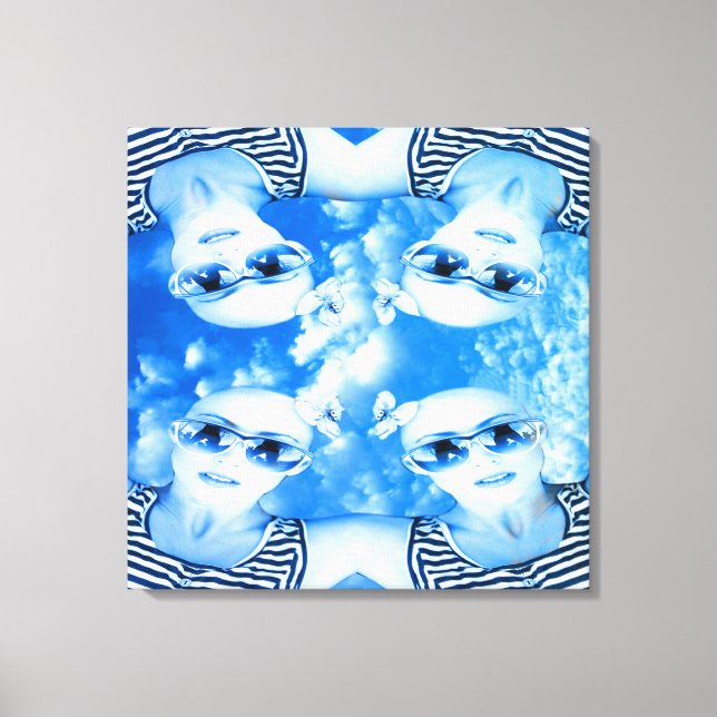 Impressão Em Tela Skydivers (Frente)