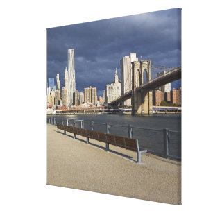 Impressão Em Tela Skyline de Manhattan, Nova Iorque