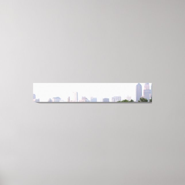 Impressão Em Tela Skyline of Dallas, Texas (Frente)