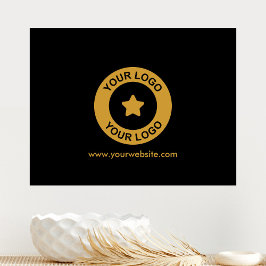 Impressão Em Tela Slogan Ou Site Da Empresa De Logotipo Comercial Pe