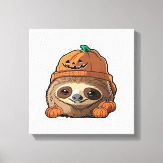 Impressão Em Tela Sloth espuki sison halloween Classic T-Shirt