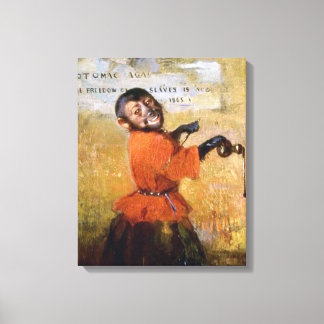 Impressão Em Tela Smiling Monkey