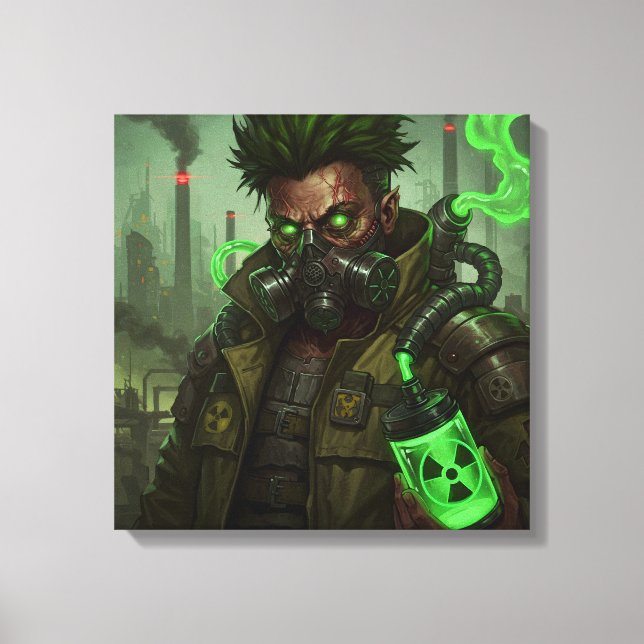 Impressão Em Tela Smog Harlequin (Frente)