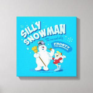 Impressão Em Tela Snowman™ congelado   "Bobo Snowman"