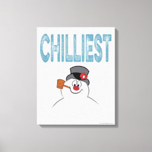 Impressão Em Tela Snowman™ congelado   Chilliest