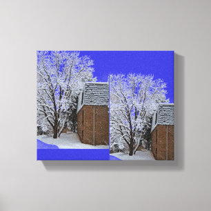 Impressão Em Tela Snowscapes de NJ