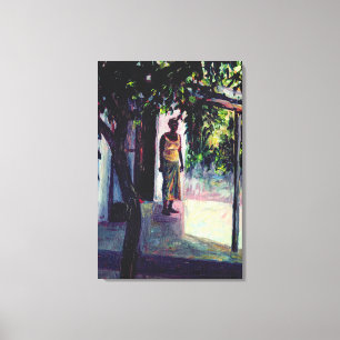 Impressão Em Tela Sob a varanda 2002