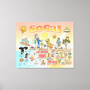 Impressão Em Tela SoCal