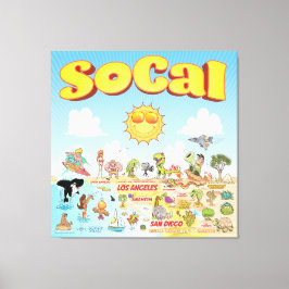 Impressão Em Tela SoCal Wall Art