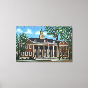 Impressão Em Tela Sociedade histórica da colônia de New Haven