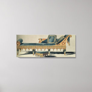 Impressão Em Tela Sofá gótico 'do repositório das artes