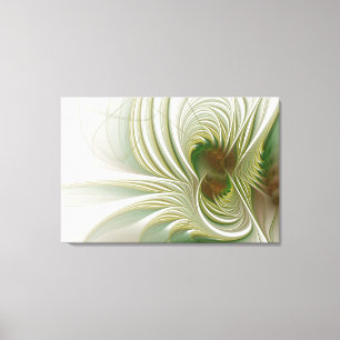Impressão Em Tela Soft and tenderness fractal fantasy flowers