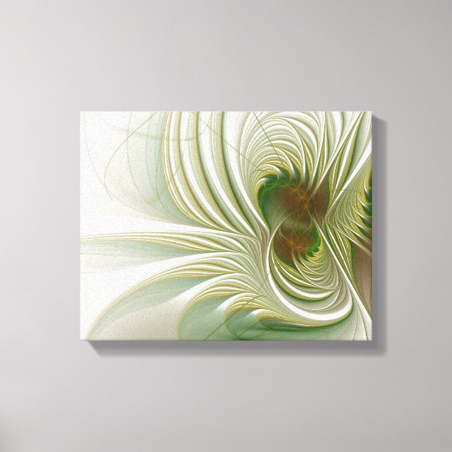 Impressão Em Tela Soft and tenderness fractal fantasy flowers (Frente)