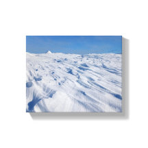 Solidão Nórdica Dunas de Neve de Inverno