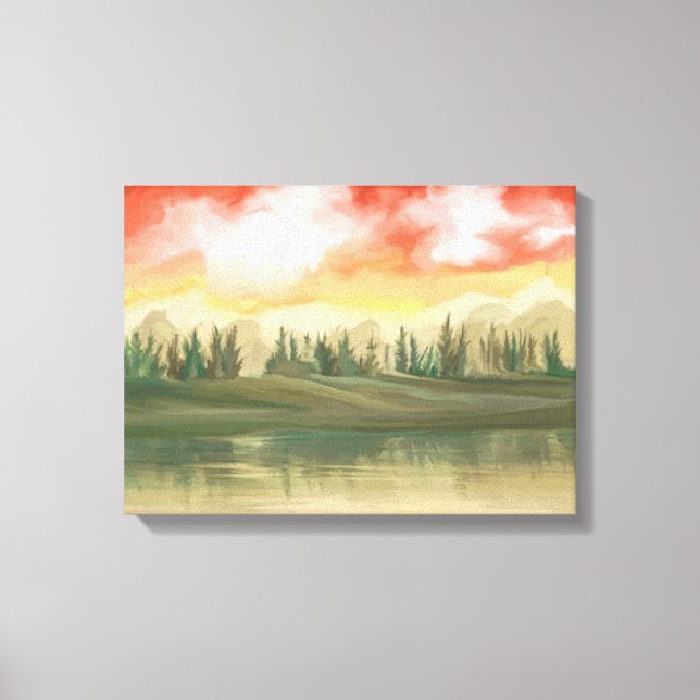 Impressão Em Tela Solitude Da Mente Sem Propósito (Frente)