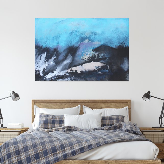 Impressão Em Tela Solitude do inverno (Insitu(Quarto))