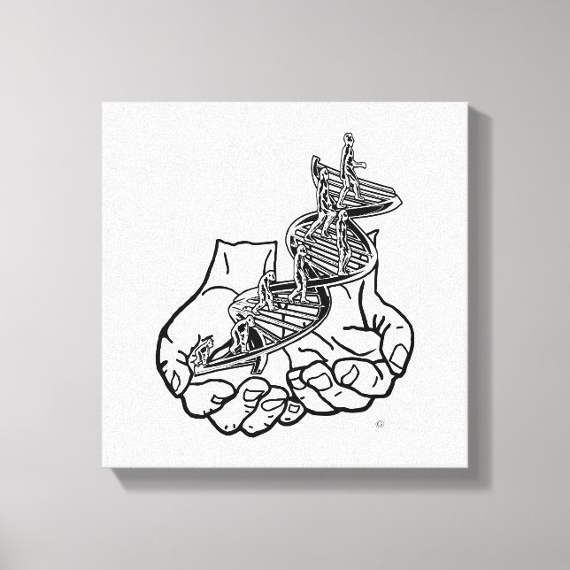 Impressão Em Tela solteiro de 12" x 12", 1,5" (Frente)