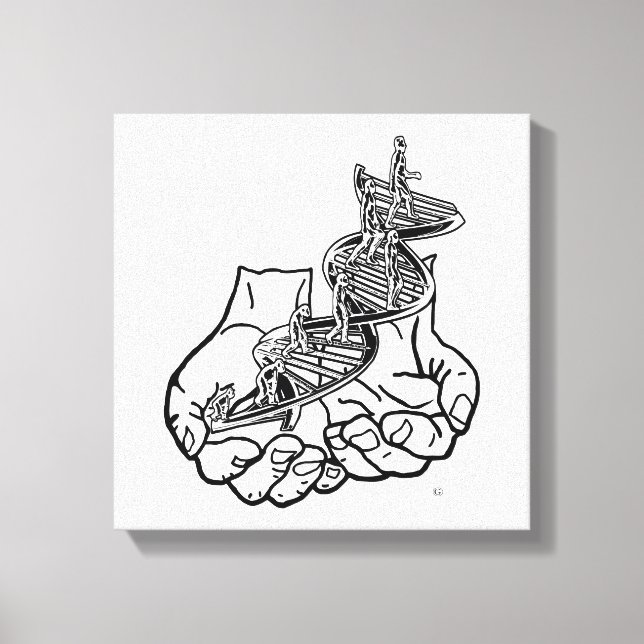 Impressão Em Tela solteiro de 12" x 12", 1,5" (Frente)