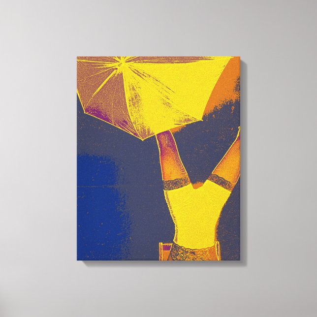 Impressão Em Tela Solteiro de Arte do Capão de Cabeça do Acrobat (Frente)