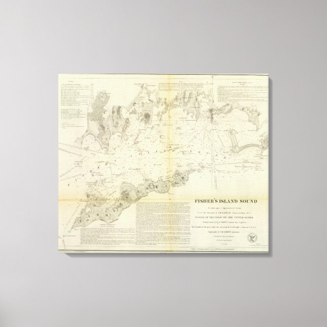 Impressão Em Tela Som da Ilha Fisher (Frente)