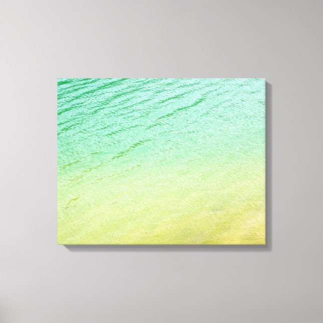 Impressão Em Tela Sombras de um lago (Frente)