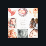 Impressão Em Tela Somente a melhor colagem de fotos do Mães, vovó St<br><div class="desc">Canvas de esticador real. Esta bela e chica arte de canvas de colagem se tornará uma herança de família tesourada. Apresentando 8 fotos quadradas (fáceis de carregar nas mídias sociais e fáceis de produzir no seu iPhone) posicionadas atrás de um belo quadro, a posição central exibe um fundo escamoteado e...</div>