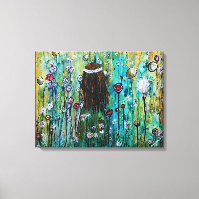 Impressão Em Tela Sonhador (Frente)