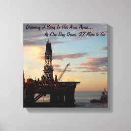 Impressão Em Tela Sonhando com ela