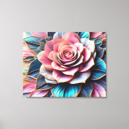 Impressão Em Tela Sonhe Novamente